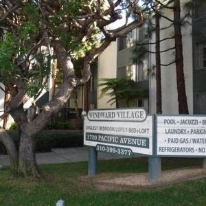 Windward Village Apartments signage Windward Village Apartments signage